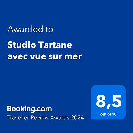 Studio Tartane Avec Vue Sur Mer La Trinité Exterior foto